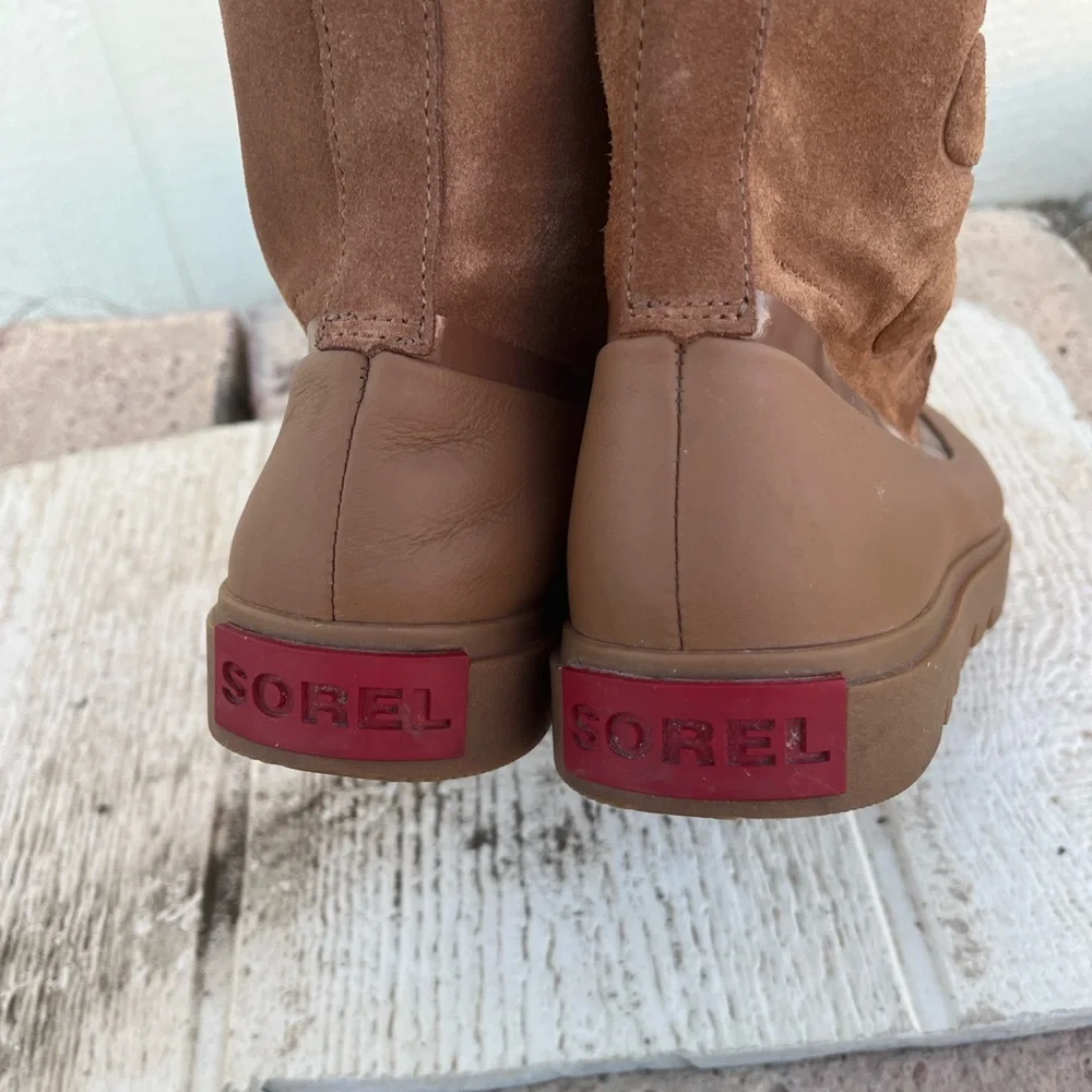 Sorel Women's Joan of Arctic Next Lite Tan Boots size 9
